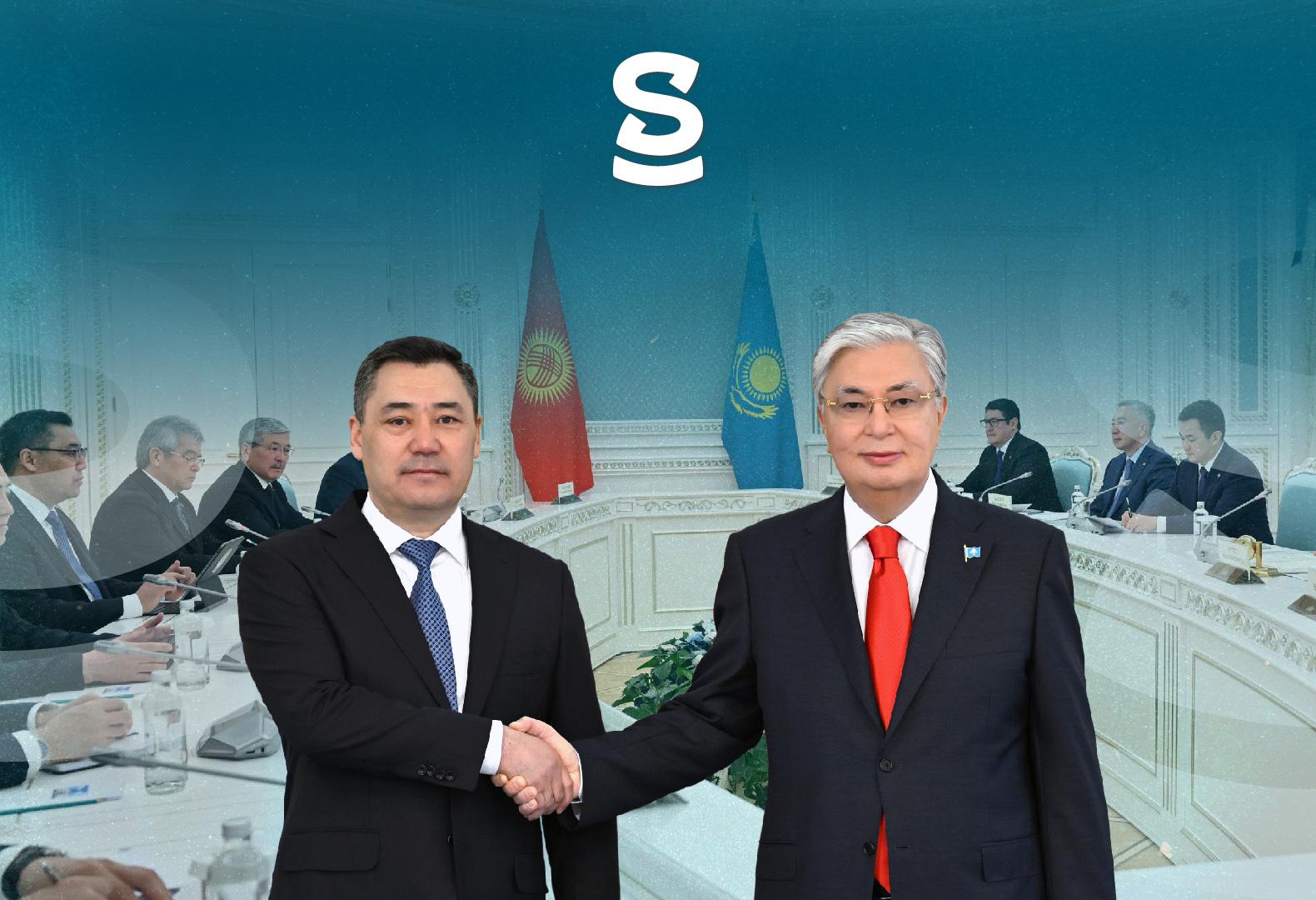 Визит Президента Кыргызстана Садыра Жапарова в Астану